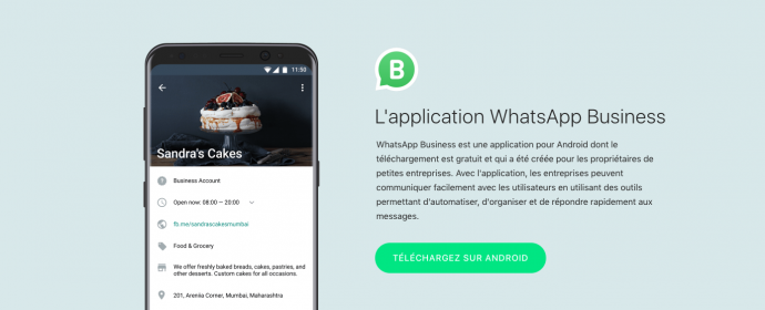 WhatsApp lance officiellement une application pour les entreprises