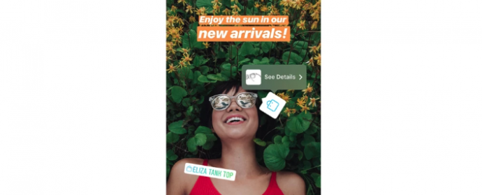 Instagram autorise la vente de produits dans les Stories
