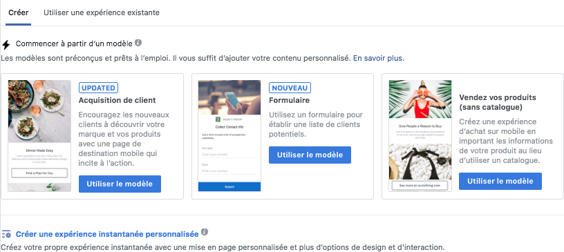 facebook-experience-instantanee-annonce