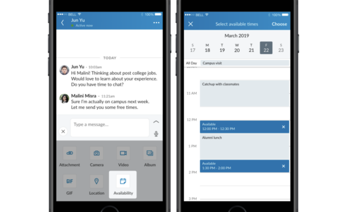 Vous pouvez désormais programmer des rendez-vous sur LinkedIn